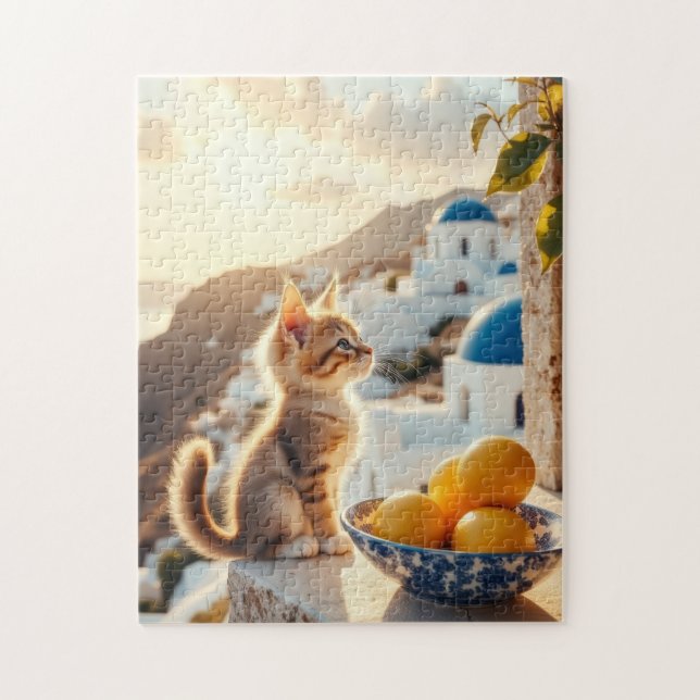kattunge i Italien Pussel (Vertikal)