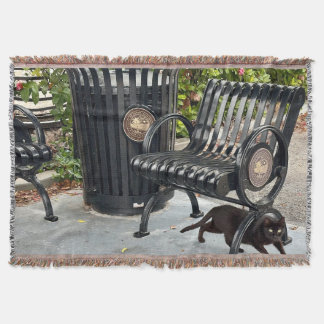 Kattunge i parken filt