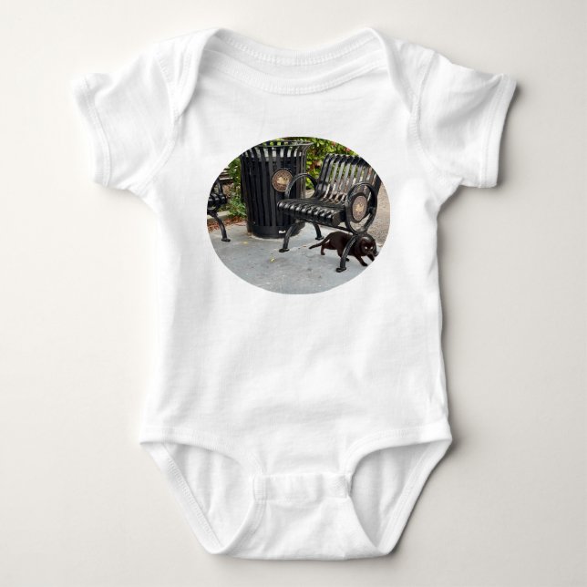 Kattunge i parken t shirt (Framsida)