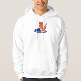 Kattunge i toffel hoodie