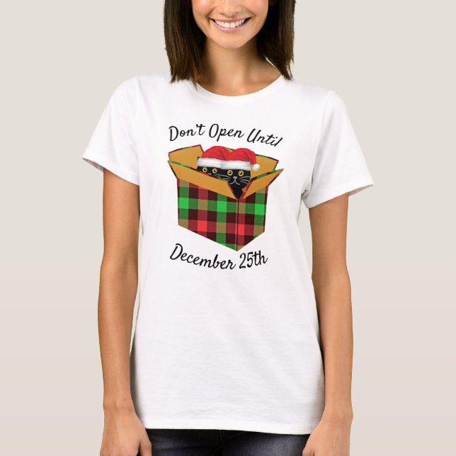 Kattunge jul t shirt (Framsida)