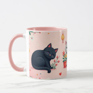Kattunge-kaffe Mugg