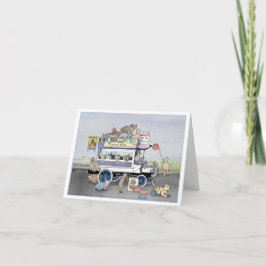 Kattunge Kamp Omnibus-kort Kort