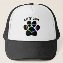 Kattunge Kärlek Rainbow Heart