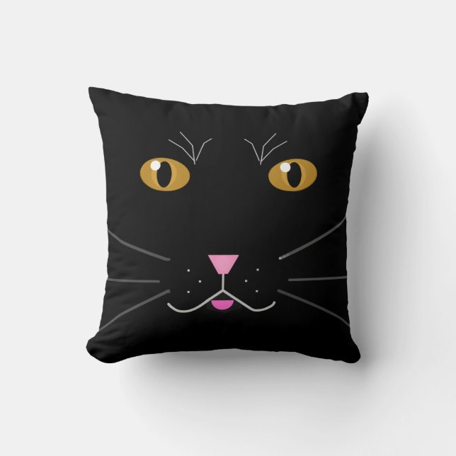 Kattunge Kat Dekorativ kudde (Framsida)