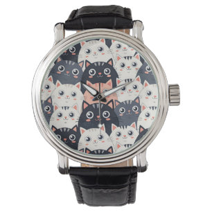 Kattunge Kat Kaleidoscope Armbandsur