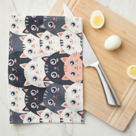 Kattunge Kat Kaleidoscope Kökshandduk