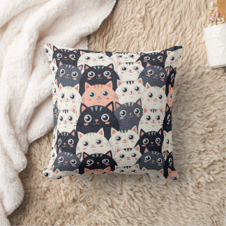 Kattunge Kat Kaleidoscope Kudde