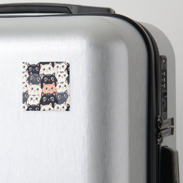 Kattunge Kat Kaleidoscope Magnet