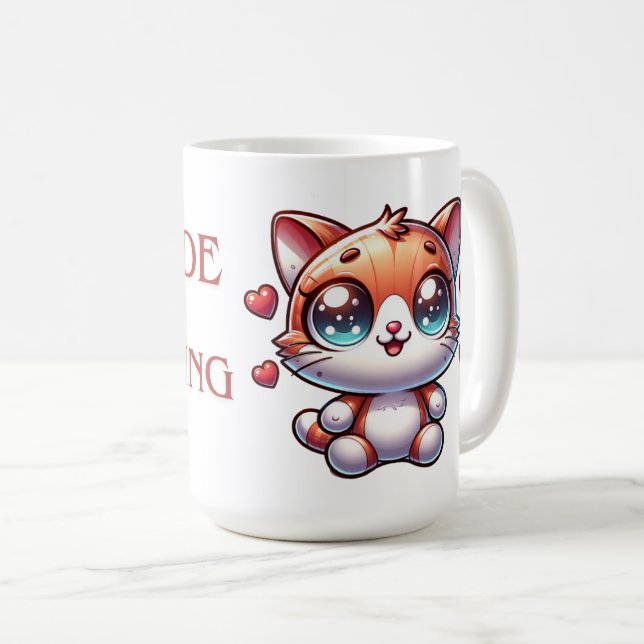 kattunge,katt kaffemugg (Framsida höger)