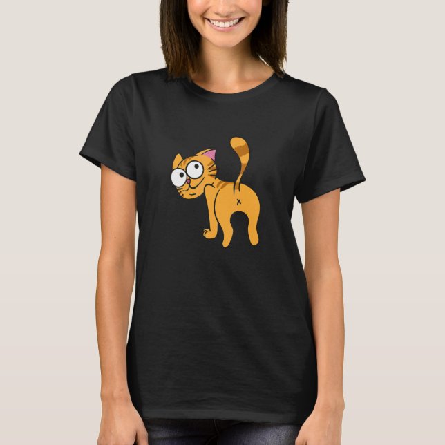 Kattunge Kattrumpa T Shirt (Framsida)