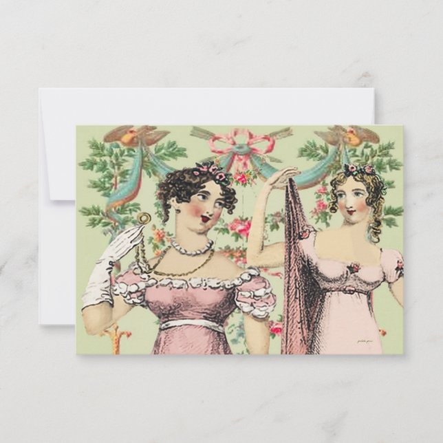Kattunge Kelly Jane Austen Tack eller Spara datum Datumet (Framsida)