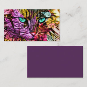 Kattunge Kitten Artsy Design Visitkort