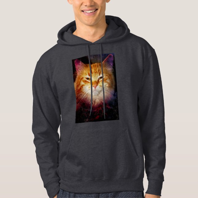 Kattunge Kom Hoodie Sweatshirt (Framsida)