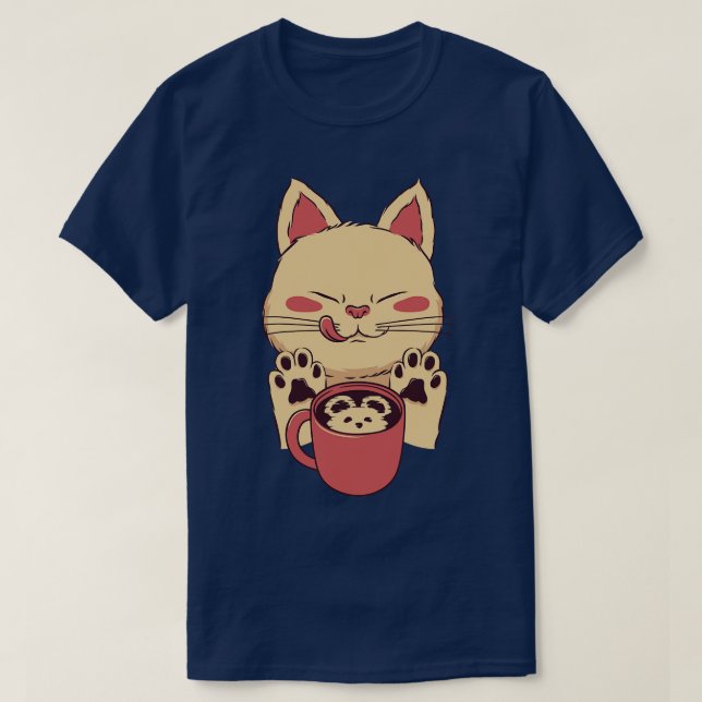 Kattunge Latte Little Mouse Light by Tobe Fonseca T Shirt (Design framsida)