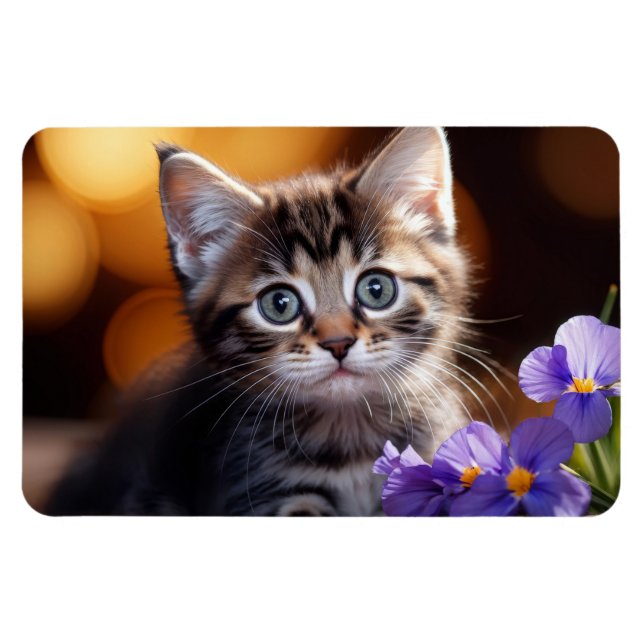 Kattunge  magnet (Horisontell)
