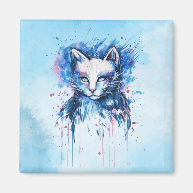 Kattunge Magnet (Framsidan)
