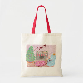 Kattunge-mas MisChief (chrismas) Tygkasse