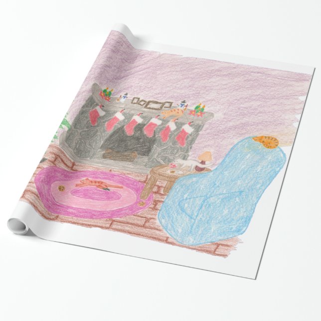 Kattunge-mas MisChief Presentpapper (Utrullad)