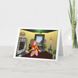 kattunge & Me LeeMarie-kreativets designkort Helgkort