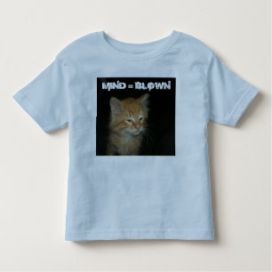 Kattunge ’MIND = BLOWN’ Småbarn Ringer T-Shirt