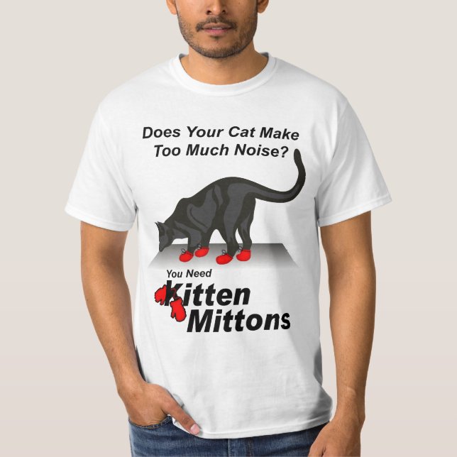 Kattunge Mittons Tee Shirt (Framsida)