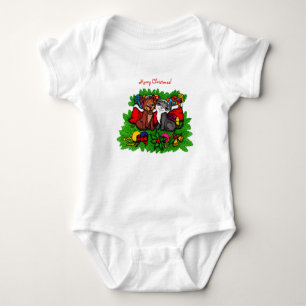 Kattunge och marionett, Lycklig Julafton T Shirt