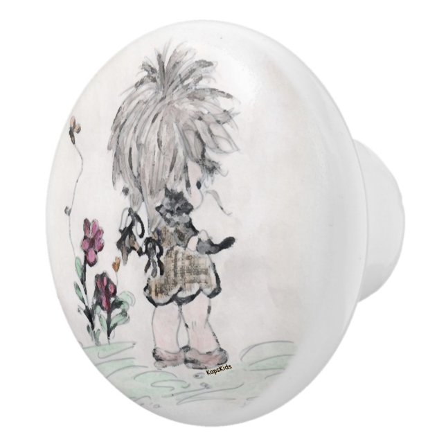 Kattunge och mig knopp (Höger)