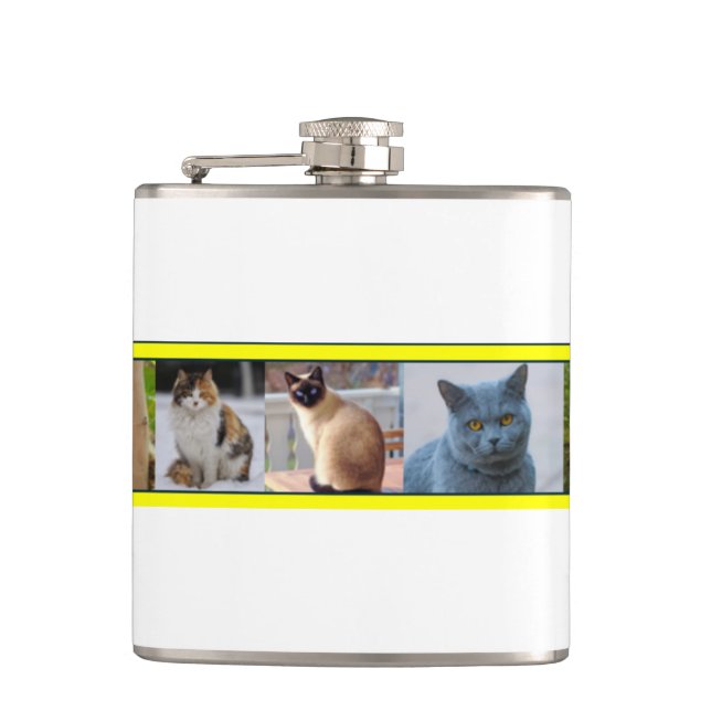 Kattunge överallt fickplunta (Framsidan)