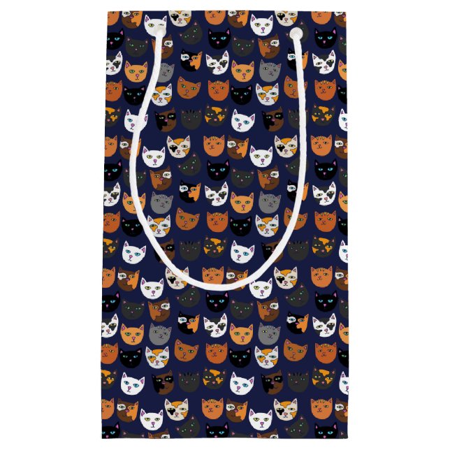 Kattunge överallt mönster (Framsidan)