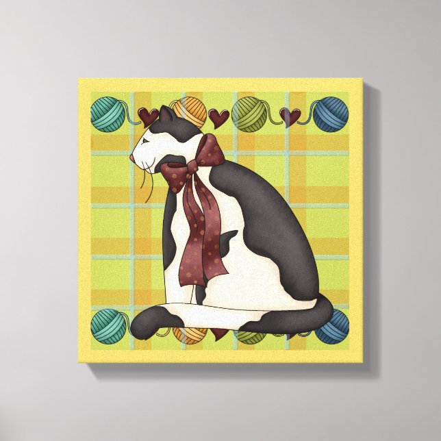 Kattunge på Play Canvas (Framsida)
