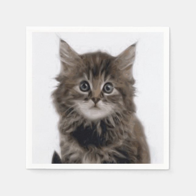 KATTUNGE PAPPERSSERVETT (Framsidan)