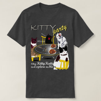 Kattunge Party med Kattunge T Shirt