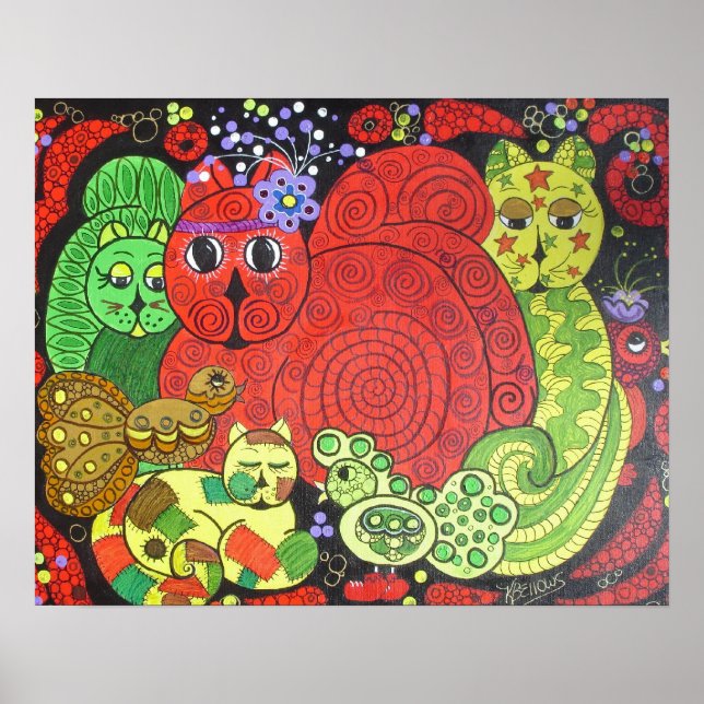 Kattunge Poster (Framsidan)