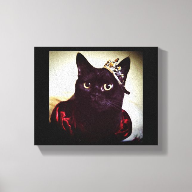 Kattunge Princess Canvastryck (Framsida)