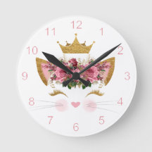 Kattunge Princess Wall Clock