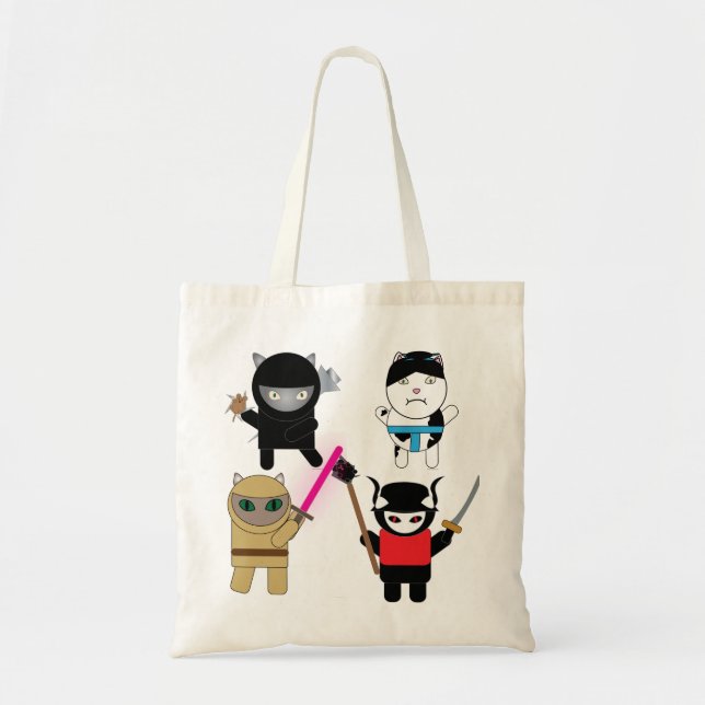 Kattunge Protectors Bag Tygkasse (Framsidan)