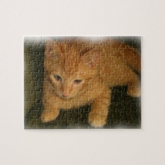 Kattunge Puzzle Pussel (Horisontell)