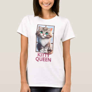 Kattunge Queen T Shirt