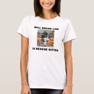 kattunge rädding t shirt