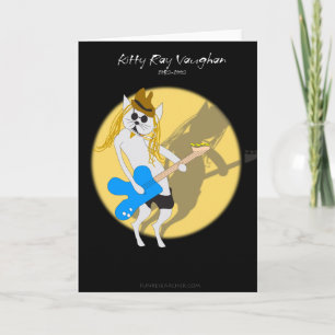 Kattunge Ray Vaughan Helgkort