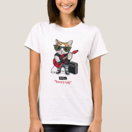 Kattunge Rockstar T-Shirt