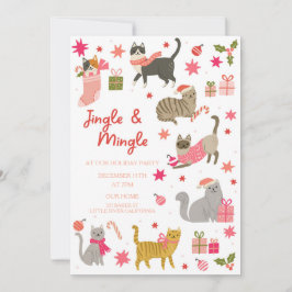 Kattunge Rosa - inbjudan till julfest