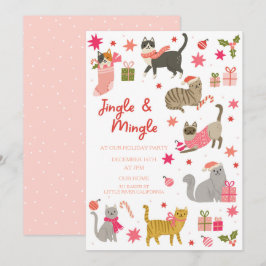 Kattunge Rosa - inbjudan till julfest