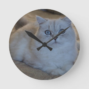 kattunge rund klocka