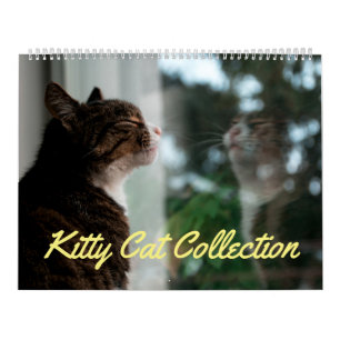 Kattunge samlingskalender (stor) kalender
