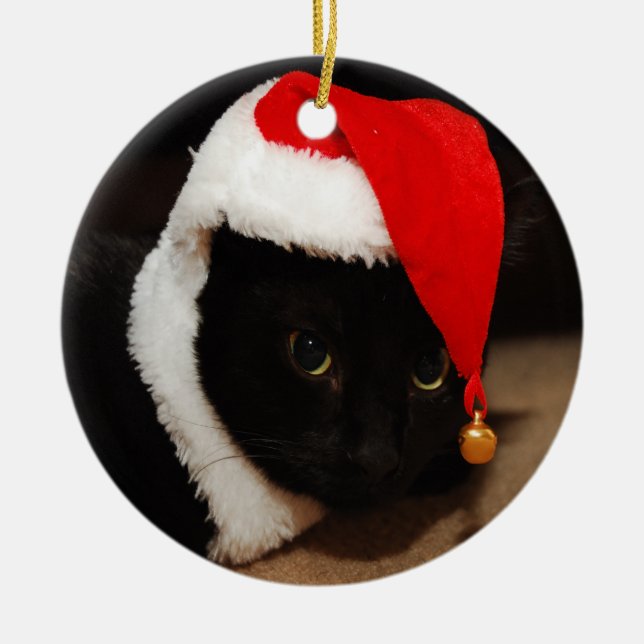 Kattunge Santa ornament (Framsidan)