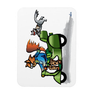 Kattunge Scoots Magnet