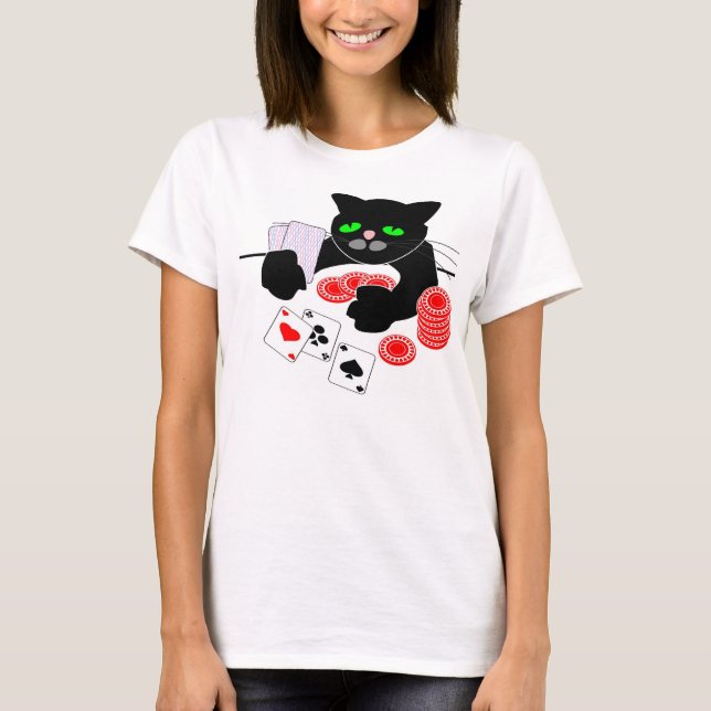 KATTUNGE SEES-GRÖNT(skjorta) Tee Shirt (Framsida)
