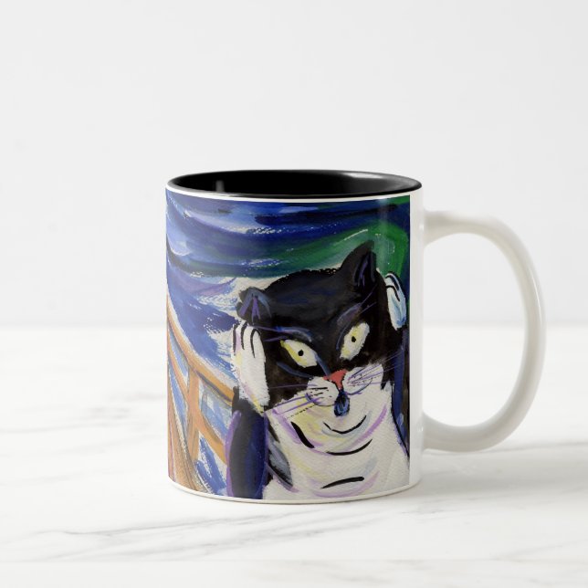 Kattunge Skräm Mugg (Höger)